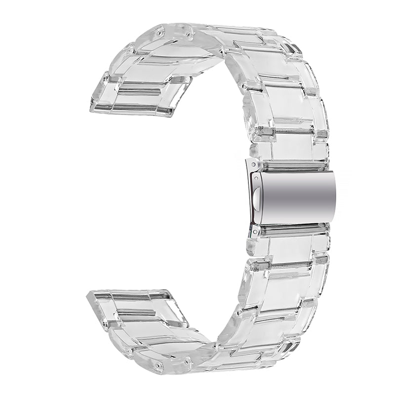 For Huami Amazfit Bip S GTR 42mm GTS Bip Lite Resin Watch Strap Wristband 20mm with Stainless Steel Buckle