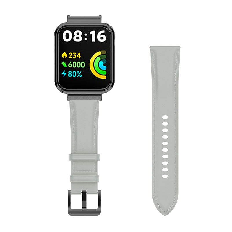 For Xiaomi Redmi Watch 2 Lite Replacement Genuine Leather Strap Adjustable Watch Band