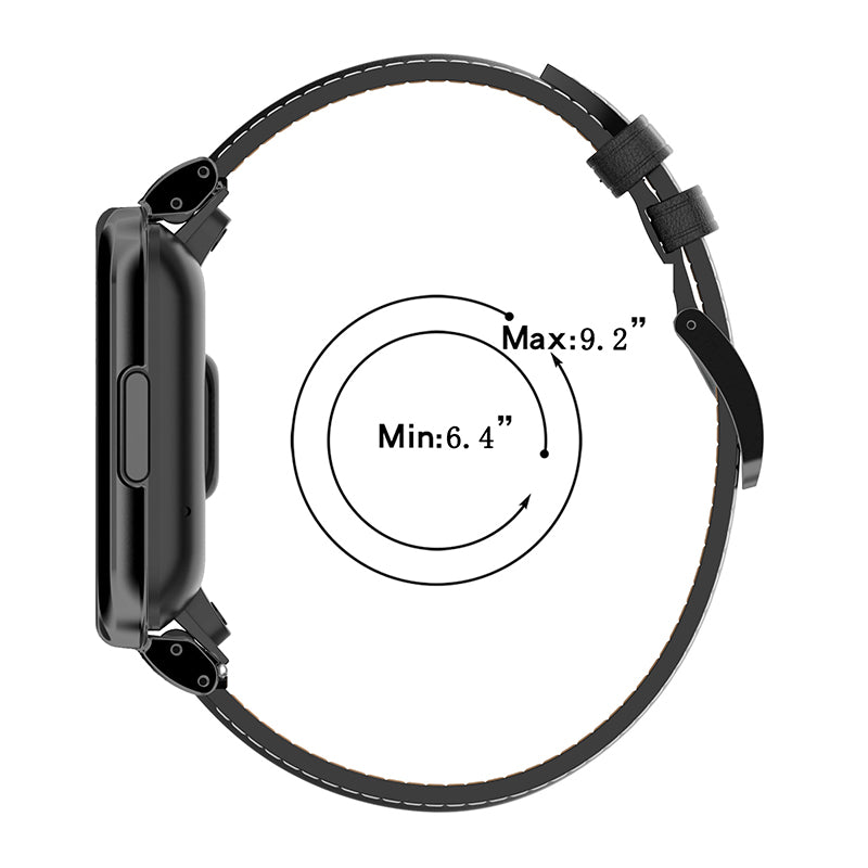 For Xiaomi Redmi Watch 2 Lite Replacement Genuine Leather Strap Adjustable Watch Band