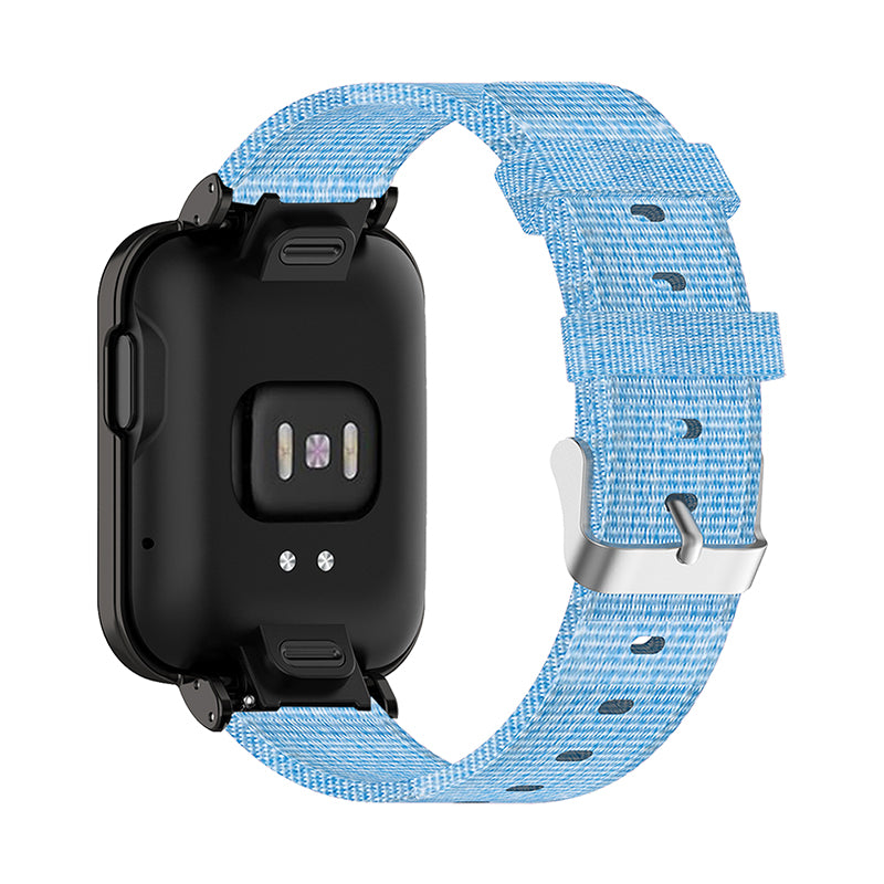 For Xiaomi Redmi Watch Mi Watch Lite Nylon Canvas Smart Watch Band Adjustable Replacement Strap