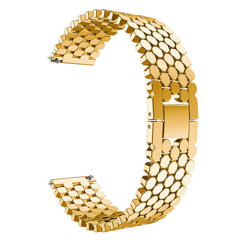 For Huawei Watch GT Samsung Galaxy Watch3 45mm Watch 46mm Alloy Watch Band Quick Release Watchband 22mm Replacement Strap