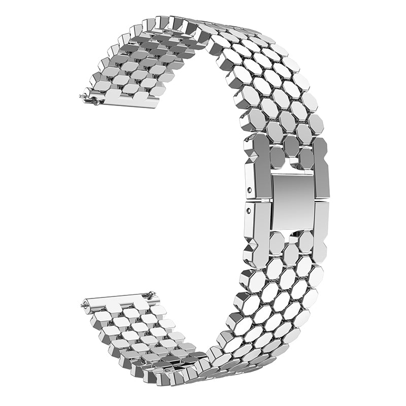 For Huawei Watch GT Samsung Galaxy Watch3 45mm Watch 46mm Alloy Watch Band Quick Release Watchband 22mm Replacement Strap