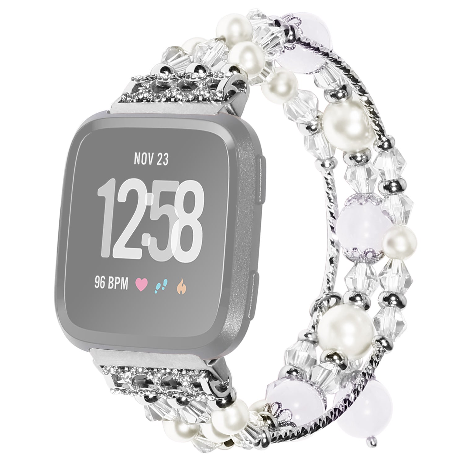 For Fitbit Versa Versa 2 Versa Lite Agate Bracelet Watch Band Replacement Stylish Strap Wrist