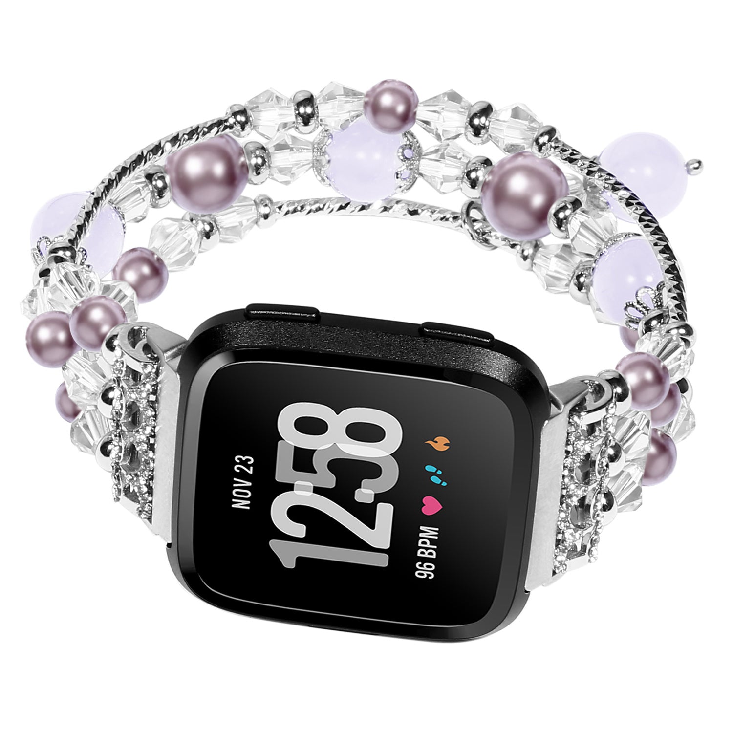 For Fitbit Versa Versa 2 Versa Lite Agate Bracelet Watch Band Replacement Stylish Strap Wrist