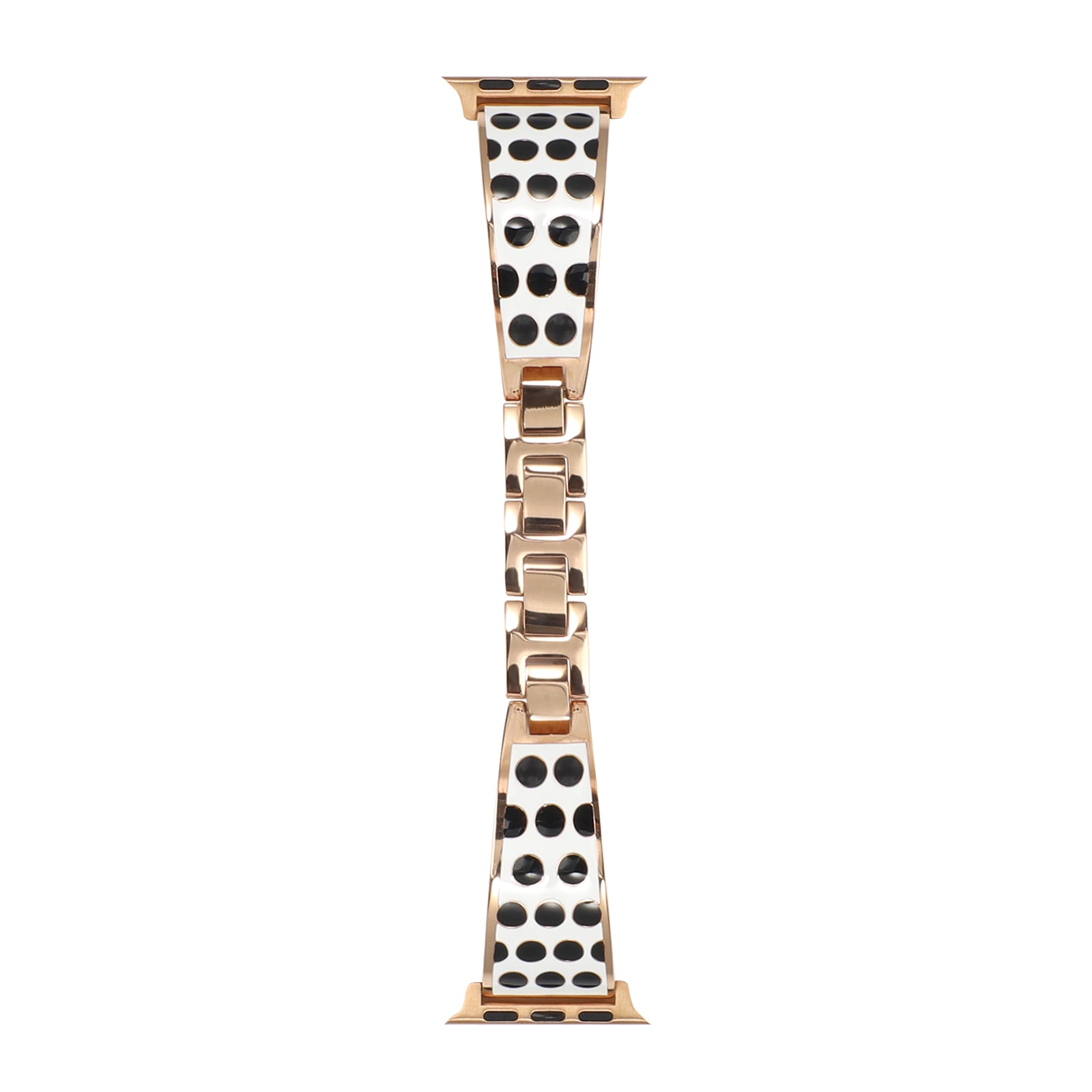 For Apple Watch Series 9 8 7 41mm 6 5 SE SE(2022) SE (2023) 4 40mm 3 2 1 38mm Chain Splicing Stainless Steel Watchband Watch Strap