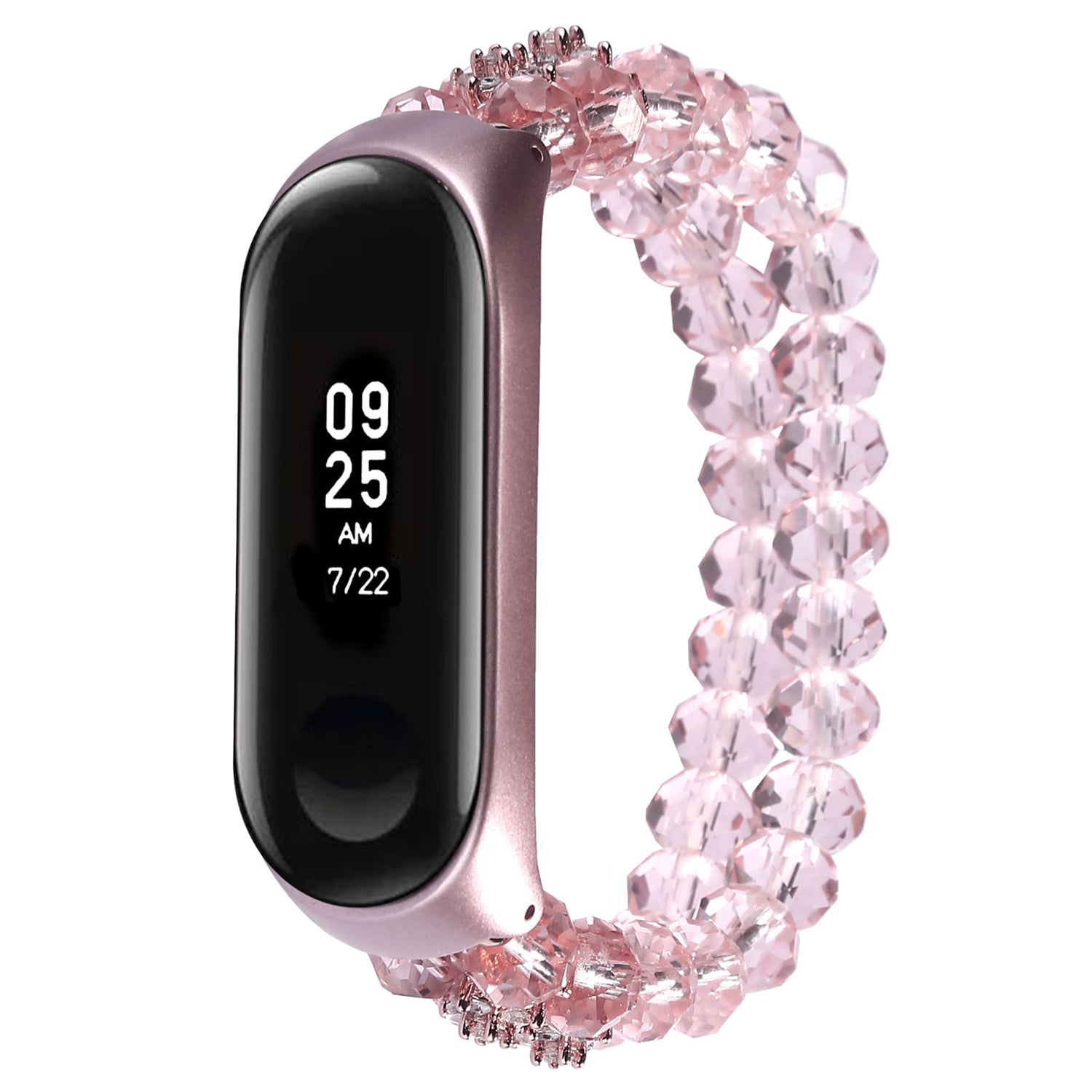 For Xiaomi Mi Band 3 4 Crystal Beads Replacement Wrist Band Bracelet Smart Watch Strap
