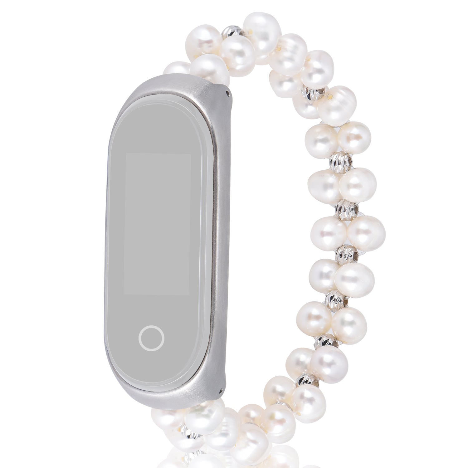 For Xiaomi Mi Band 3 4 Replacement Pearls Bracelet Watch Strap Wrist Band