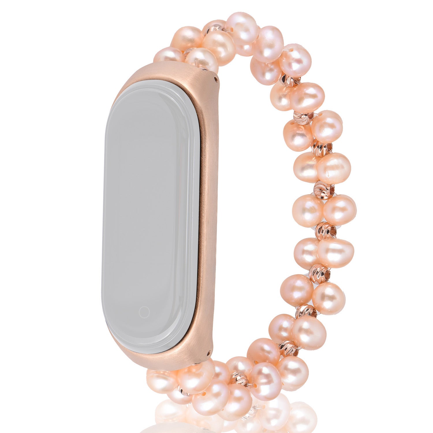 For Xiaomi Mi Band 3 4 Replacement Pearls Bracelet Watch Strap Wrist Band