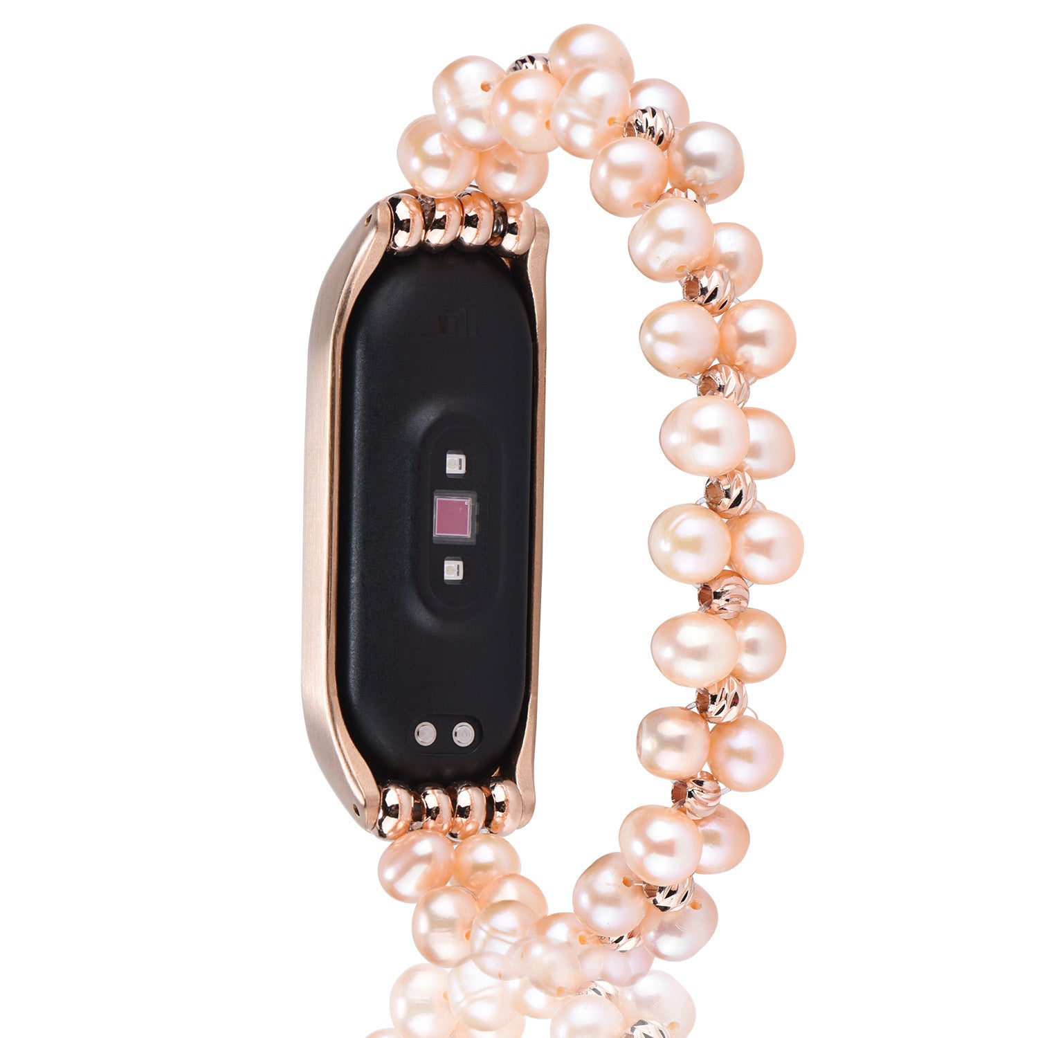 For Xiaomi Mi Band 3 4 Replacement Pearls Bracelet Watch Strap Wrist Band