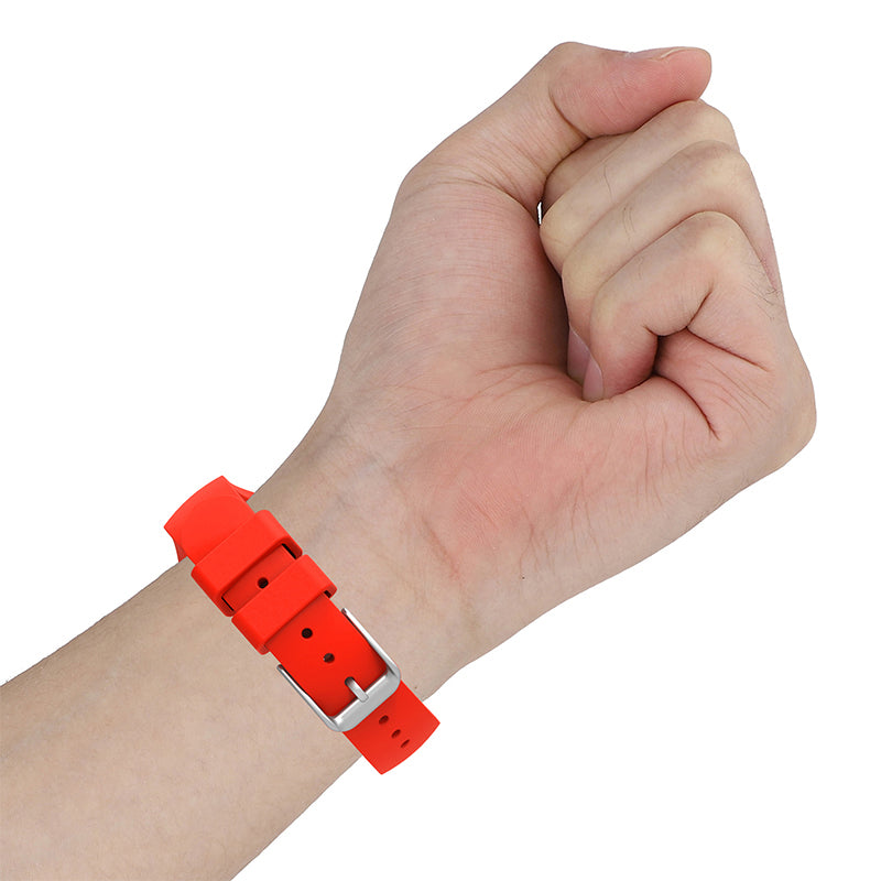 For Samsung Galaxy Watch3 41mm Gear Sport Huawei Watch 2 Silicone Watch Strap 20mm Quick Release Wrist Band with Buckle for Sports Watch