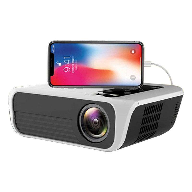 T8 Smartphone Mirror Screen Version 1080P HD WiFi Mobile Phone Mini Video Movie Projector (without Batteries)
