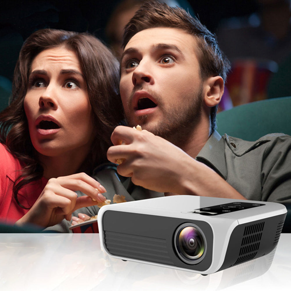T8 Smartphone Mirror Screen Version 1080P HD WiFi Mobile Phone Mini Video Movie Projector (without Batteries)