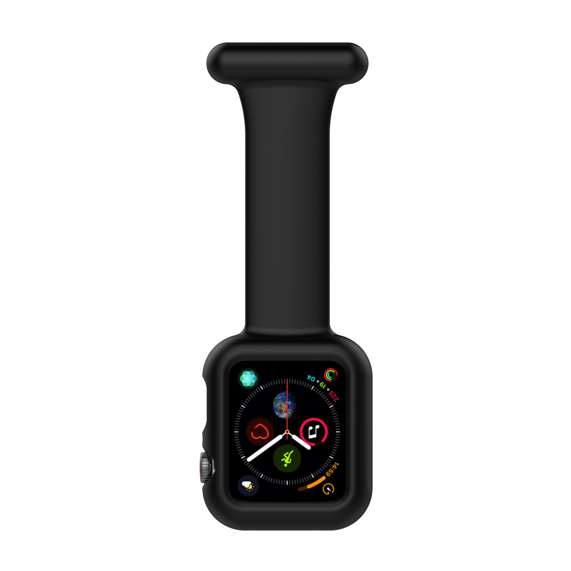 For Apple Watch Series 9 8 7 41mm 6 5 4 SE (2023) SE(2022) SE 40mm 3 2 1 38mm Shockproof Silicone Smartwatch Frame Protector Watch Band Replacement