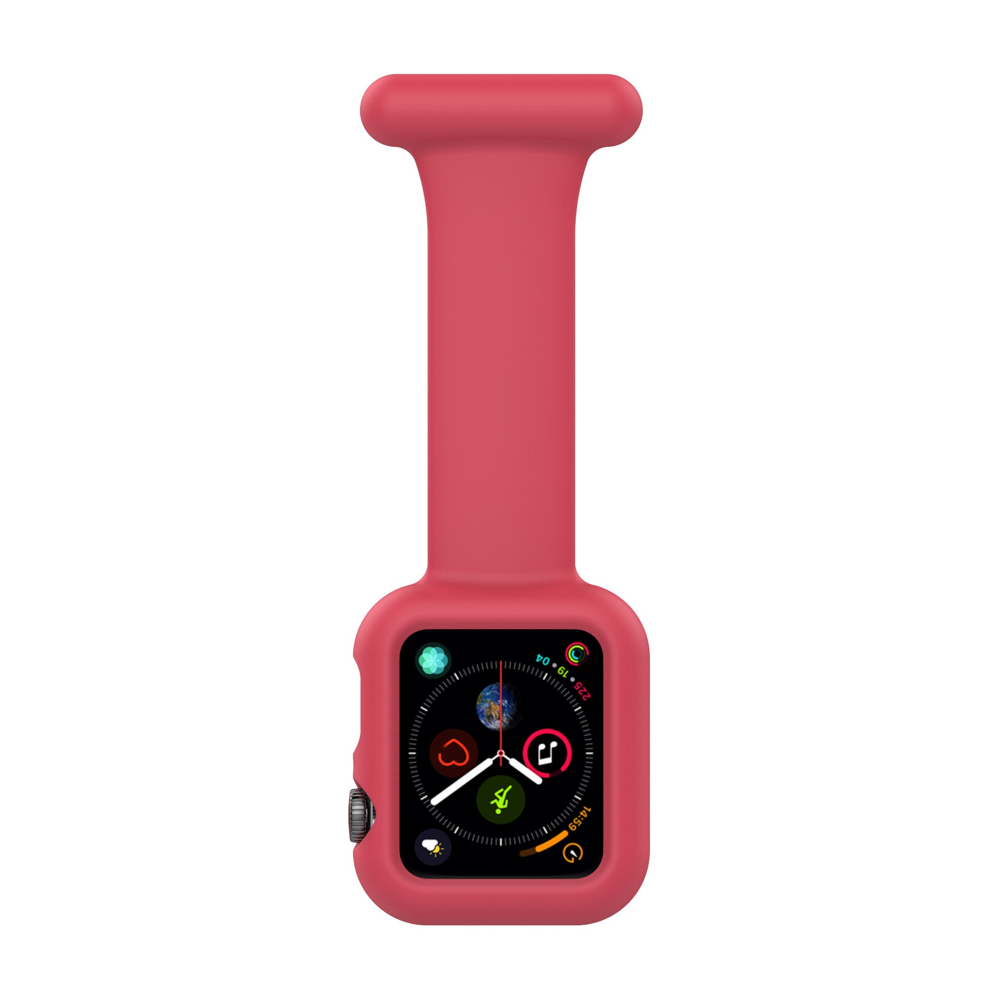 For Apple Watch Series 9 8 7 41mm 6 5 4 SE (2023) SE(2022) SE 40mm 3 2 1 38mm Shockproof Silicone Smartwatch Frame Protector Watch Band Replacement