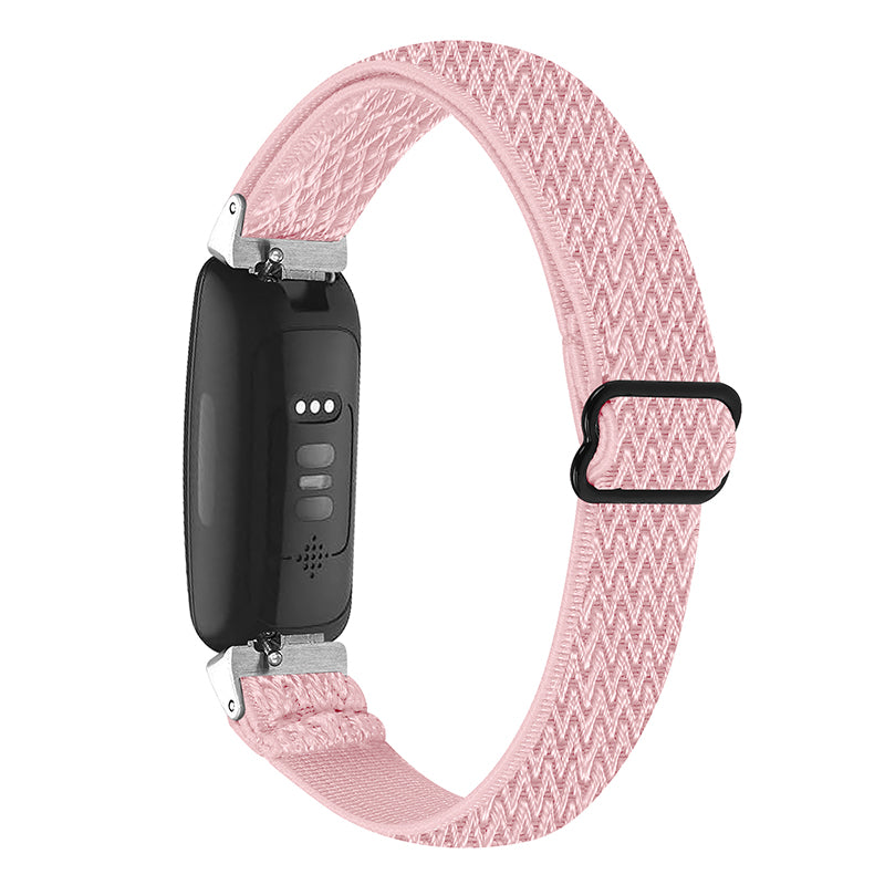 For Fitbit Inspire HR Inspire Inspire 2 Ace 2 Elastic Woven Watch Band Adjustable Wrist Strap Replacement