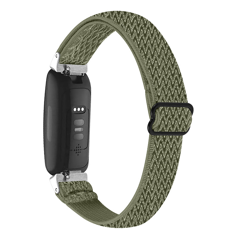 For Fitbit Inspire HR Inspire Inspire 2 Ace 2 Elastic Woven Watch Band Adjustable Wrist Strap Replacement
