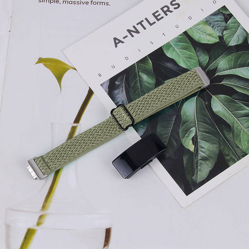For Fitbit Inspire HR Inspire Inspire 2 Ace 2 Elastic Woven Watch Band Adjustable Wrist Strap Replacement