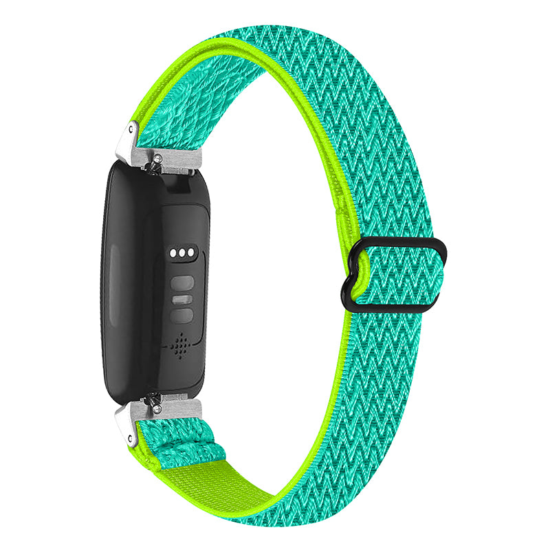 For Fitbit Inspire HR Inspire Inspire 2 Ace 2 Elastic Woven Watch Band Adjustable Wrist Strap Replacement