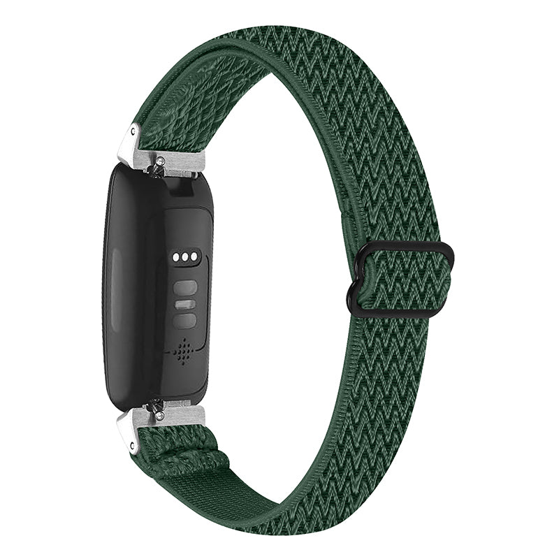 For Fitbit Inspire HR Inspire Inspire 2 Ace 2 Elastic Woven Watch Band Adjustable Wrist Strap Replacement
