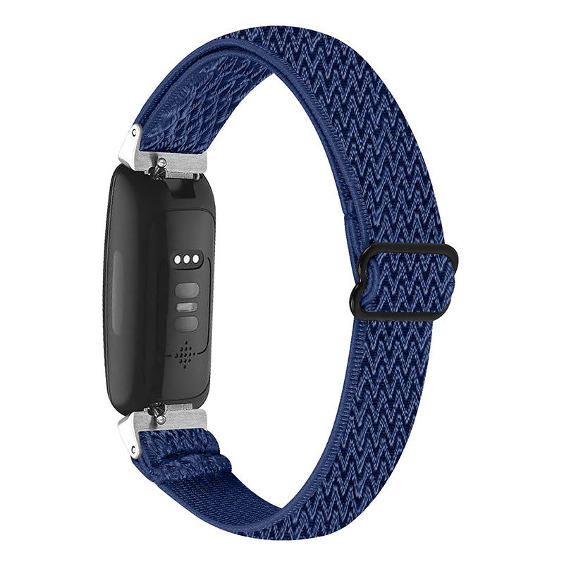 For Fitbit Inspire HR Inspire Inspire 2 Ace 2 Elastic Woven Watch Band Adjustable Wrist Strap Replacement