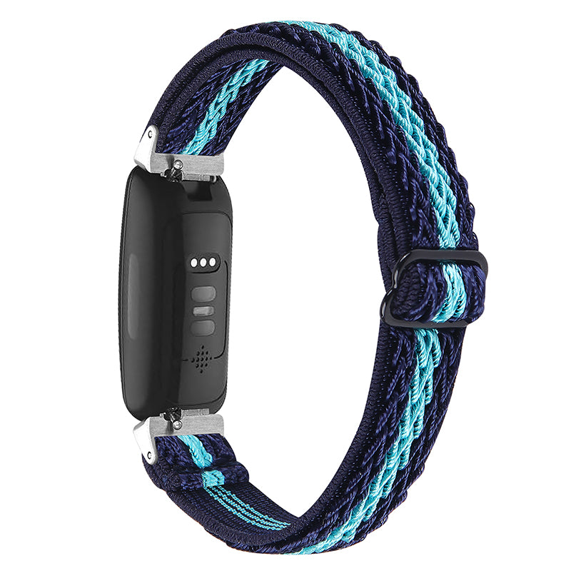 For Fitbit Inspire HR Inspire Inspire 2 Ace 2 Elastic Woven Watch Band Adjustable Wrist Strap Replacement