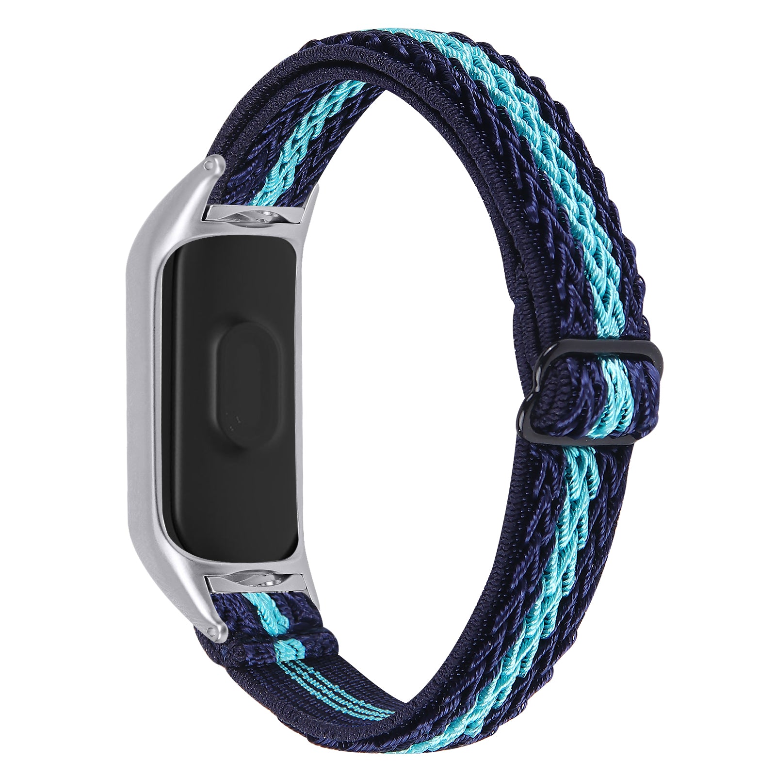 For Xiaomi Mi Band 3 4 Elastics Nylon Adjustable Watch Band Woven Loop Bracelet Wristband Replacement