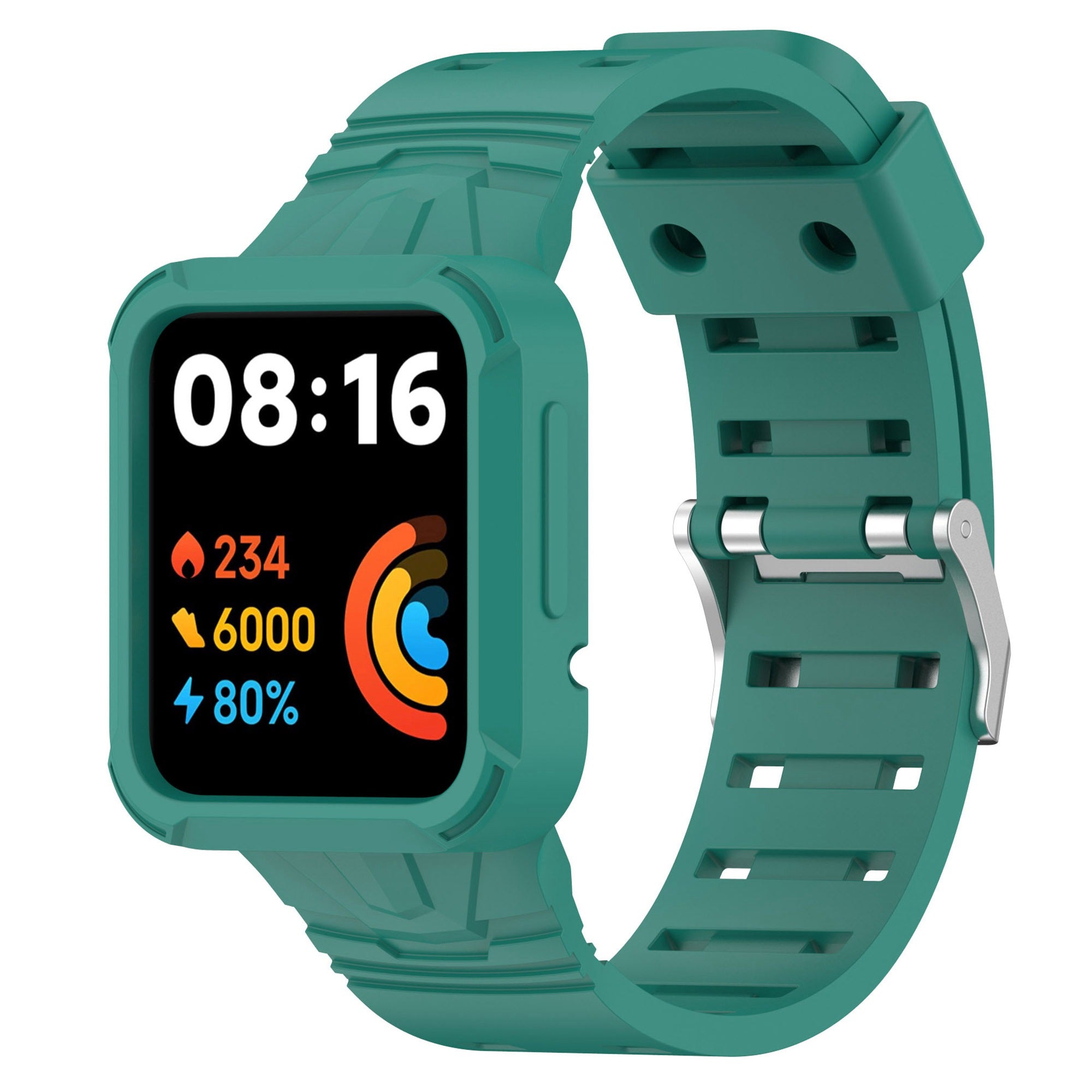 For Xiaomi Redmi Watch 2 Lite Mi Watch Lite2 Lite1 Universal Silicone Watchband Wrist Strap Sports Watch Quick Release Watch Band Case with Buckle