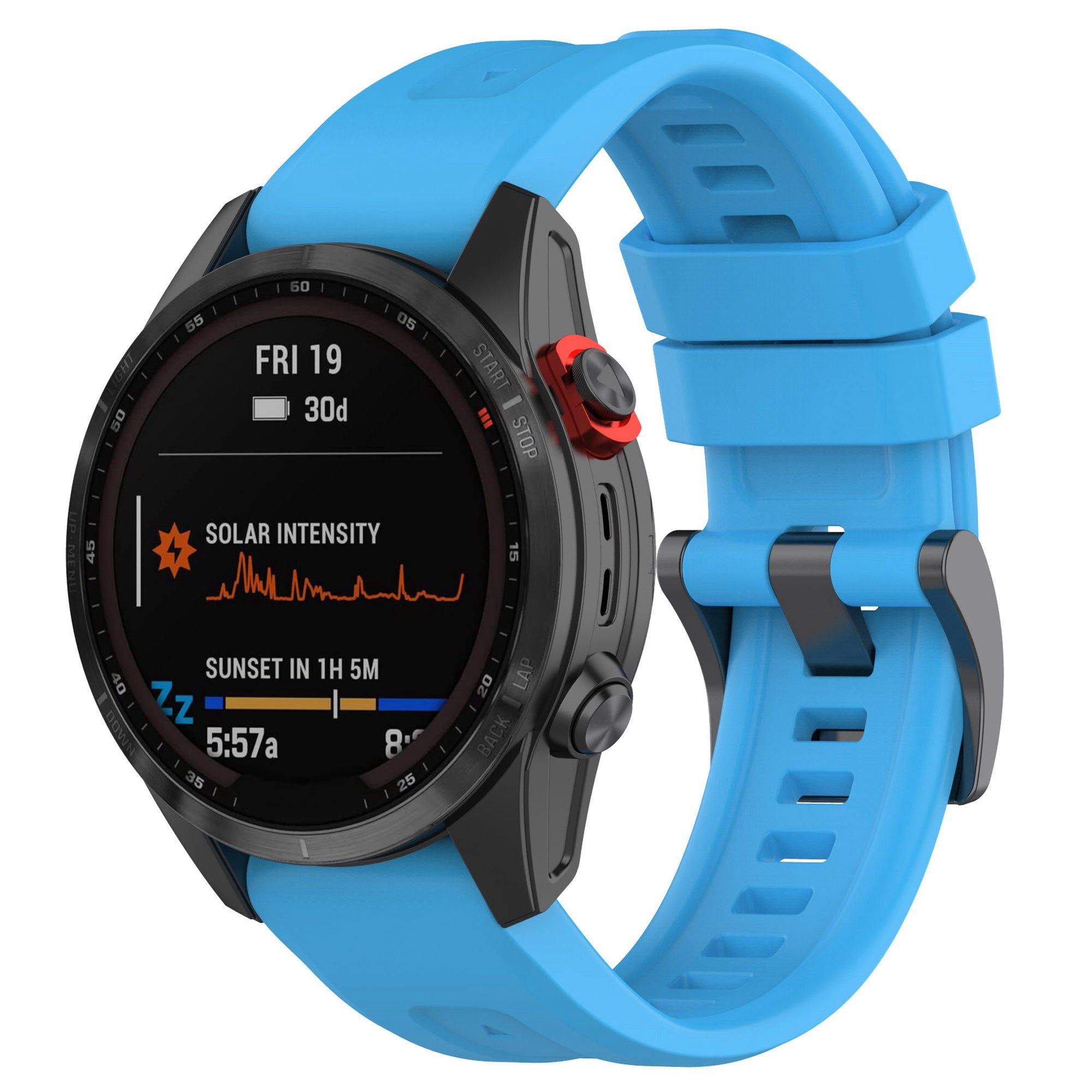 For Garmin Fenix 7S 6S Pro 5S 5S Plus Instinct 2S Silicone Watchband Wrist Strap Sports Watch Quick Release Watch Band with Buckle