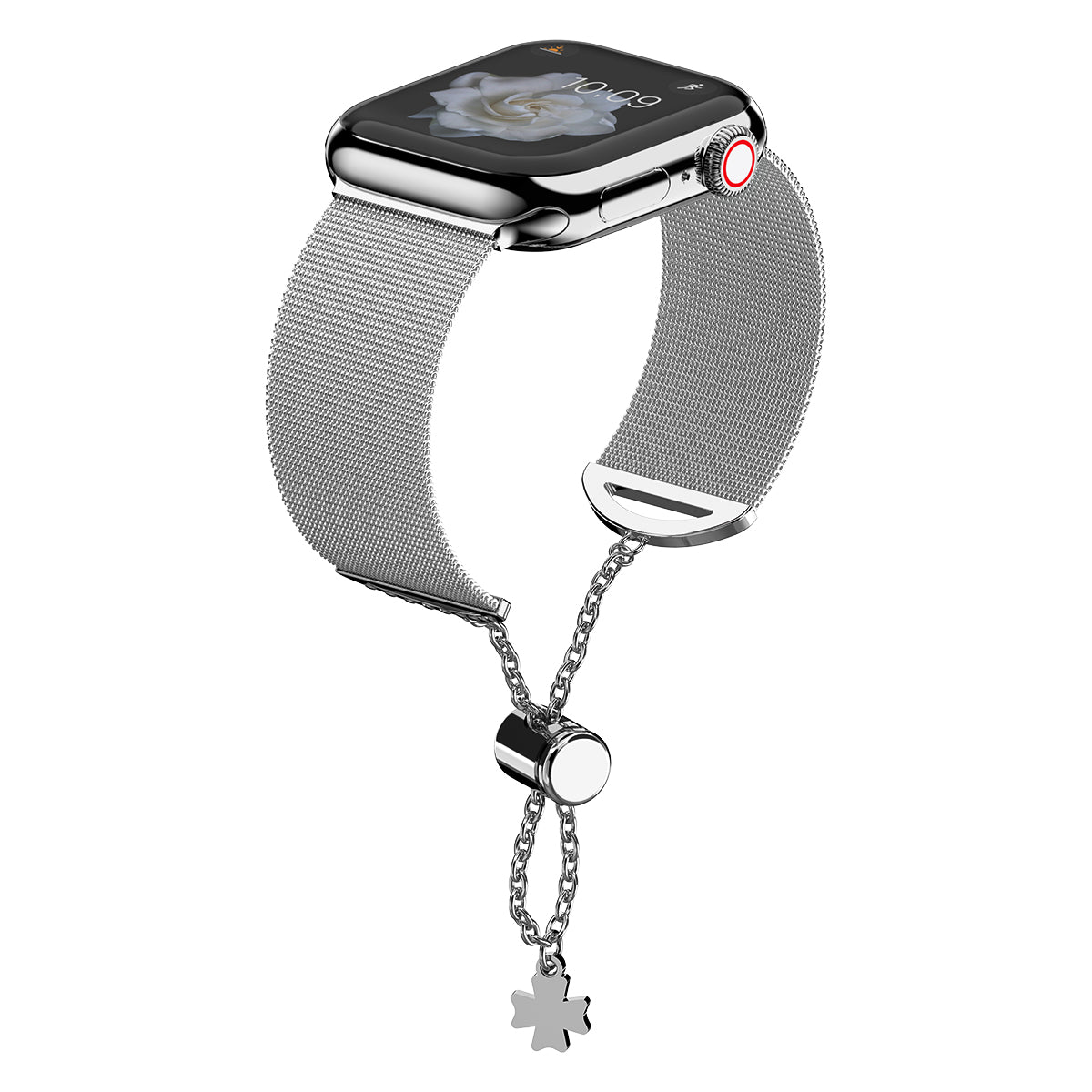 For Apple Watch Series 9 8 7 41mm 6 5 4 SE (2023) SE(2022) SE 40mm 3 2 1 38mm Stainless Steel Milanese Adjustable Bracelet Watch Band Replacement Wrist Strap