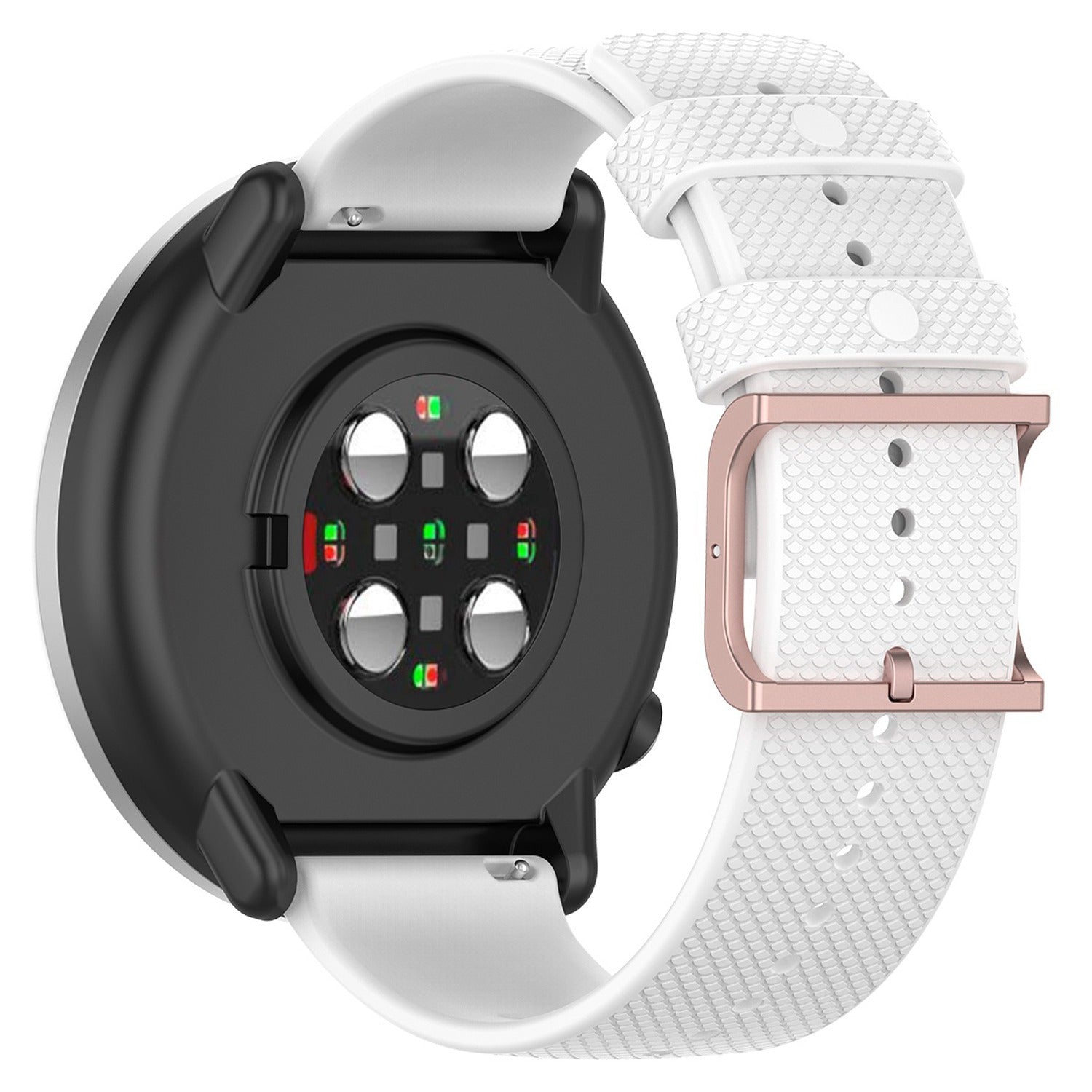 For Polar Ignite Ignite2 Unite Pacer Silicone Watch Strap Dots Design Square Buckle Wrist Band Replacement 20mm