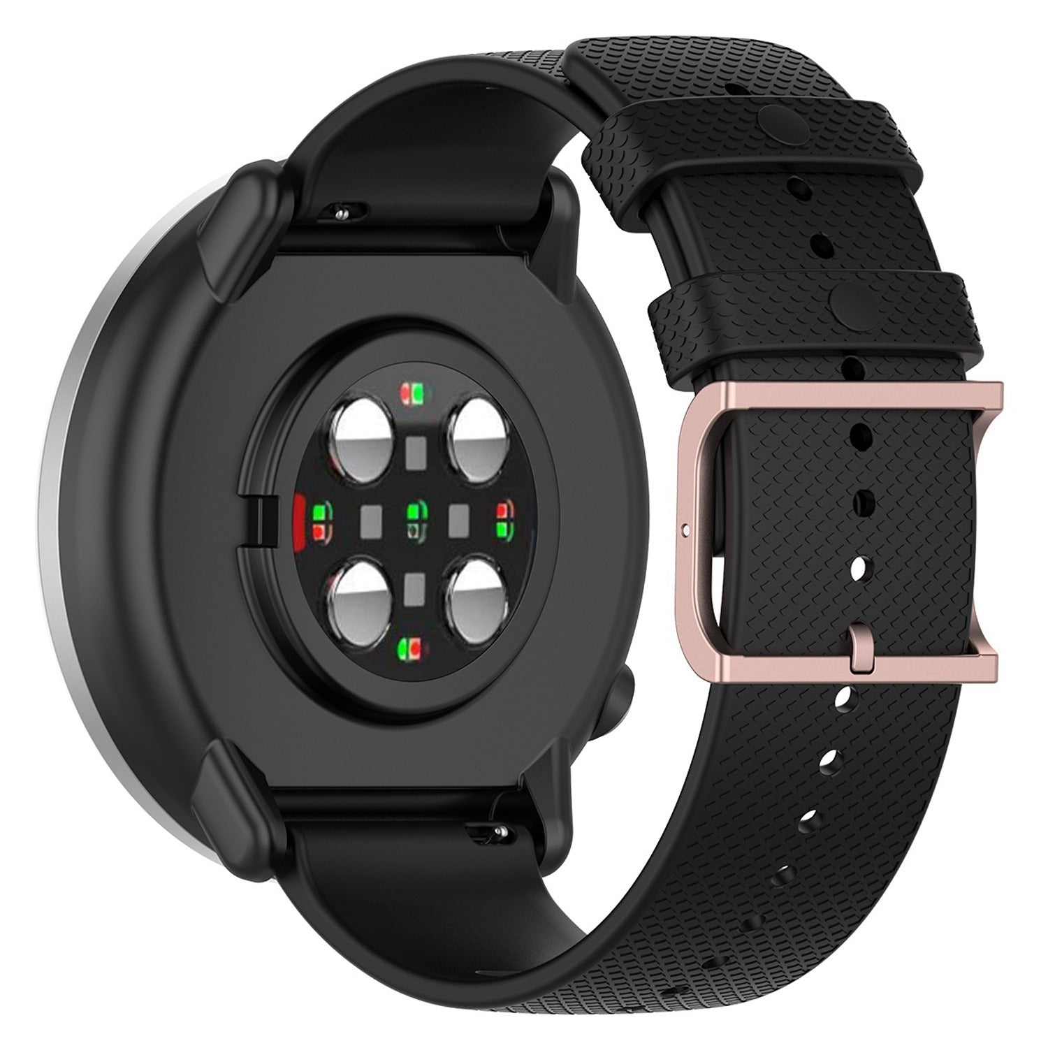 For Polar Ignite Ignite2 Unite Pacer Silicone Watch Strap Dots Design Square Buckle Wrist Band Replacement 20mm