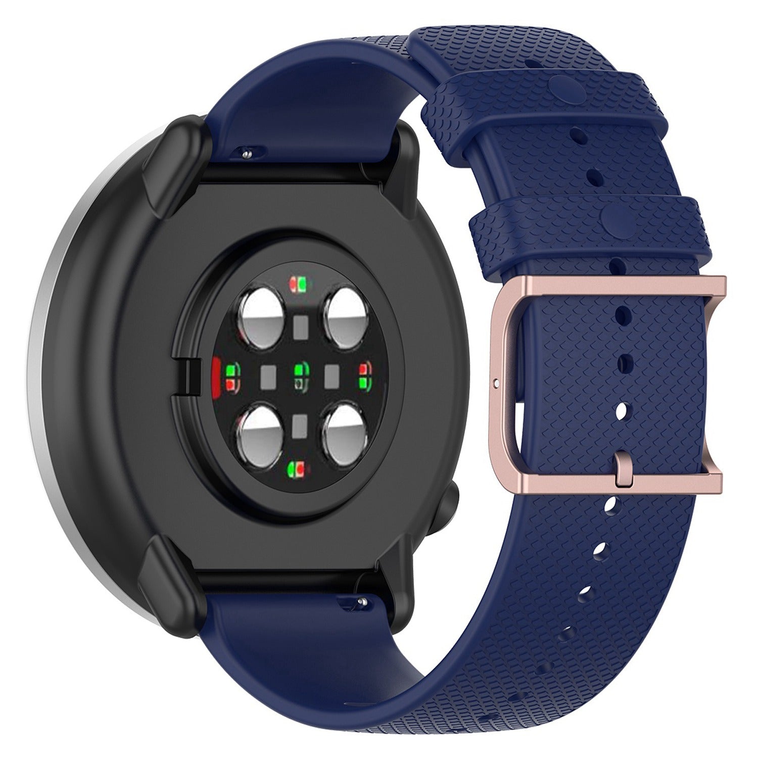 For Polar Ignite Ignite2 Unite Pacer Silicone Watch Strap Dots Design Square Buckle Wrist Band Replacement 20mm