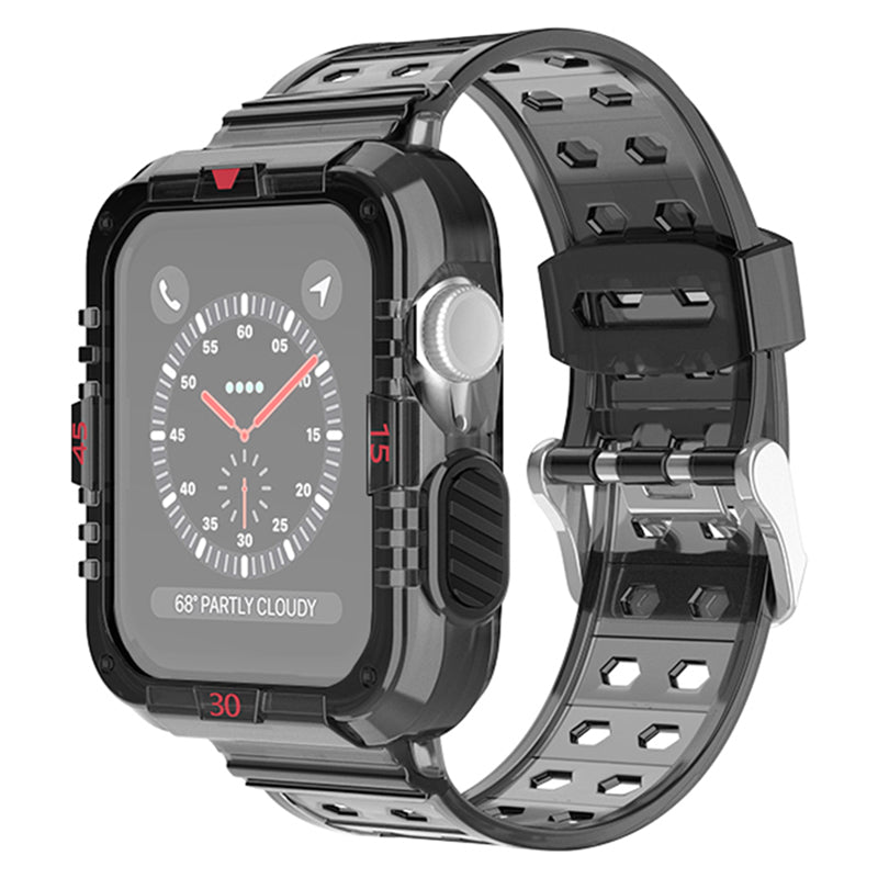 For Apple Watch Ultra 2 49mm Series 9 45mm SE (2023) 44mm Ultra 49mm Series 8 45mm 7 45mm 6 5 4 SE 44mm SE (2022) 44mm 3 2 1 42mm Watch Band Replacement Double Pin Buckle Adjustable Wrist Strap
