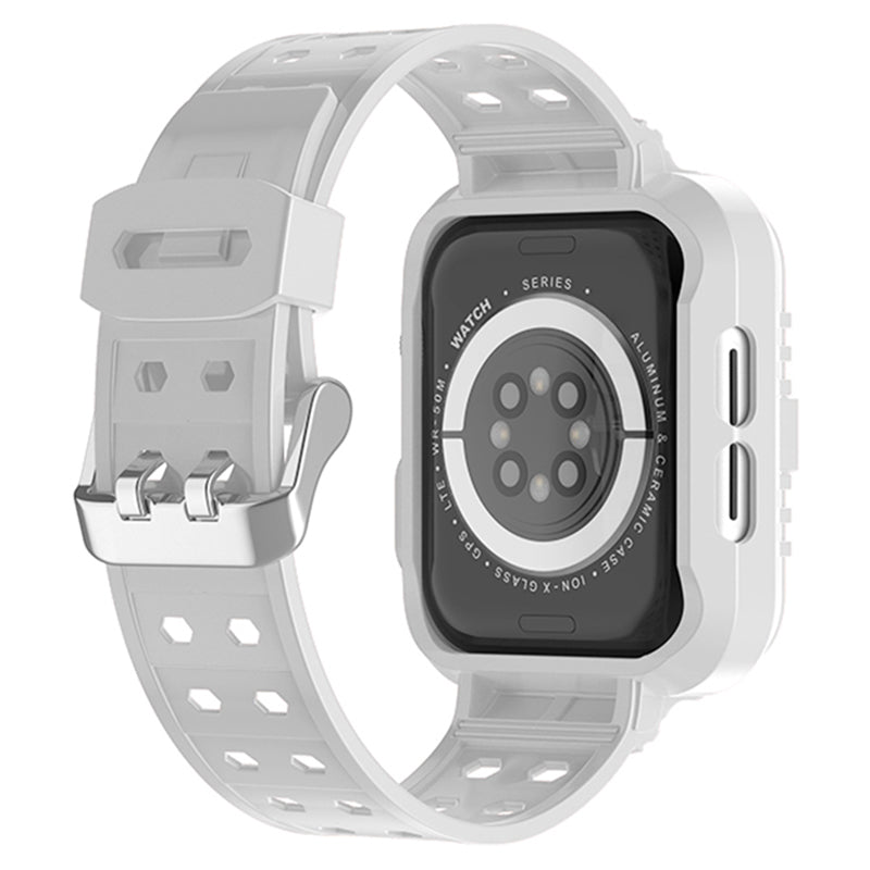 For Apple Watch Series 9 8 7 41mm SE (2023) SE SE (2022) 6 5 4 40mm 3 2 1 38mm Replacement Smart Watch Strap Double Pin Buckle Wrist Band