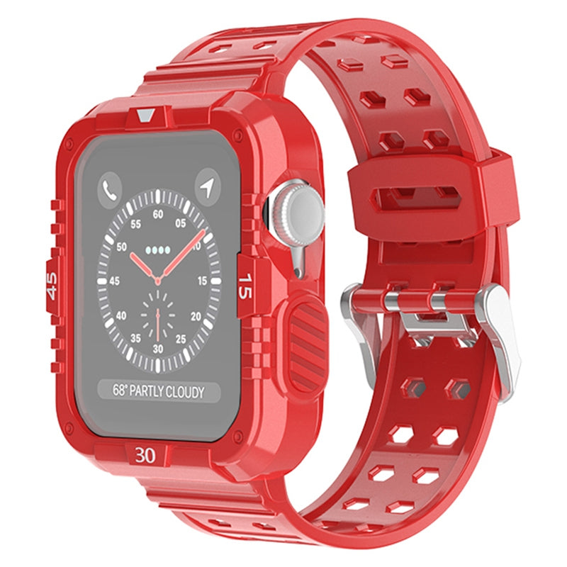 For Apple Watch Series 9 8 7 41mm SE (2023) SE SE (2022) 6 5 4 40mm 3 2 1 38mm Replacement Smart Watch Strap Double Pin Buckle Wrist Band
