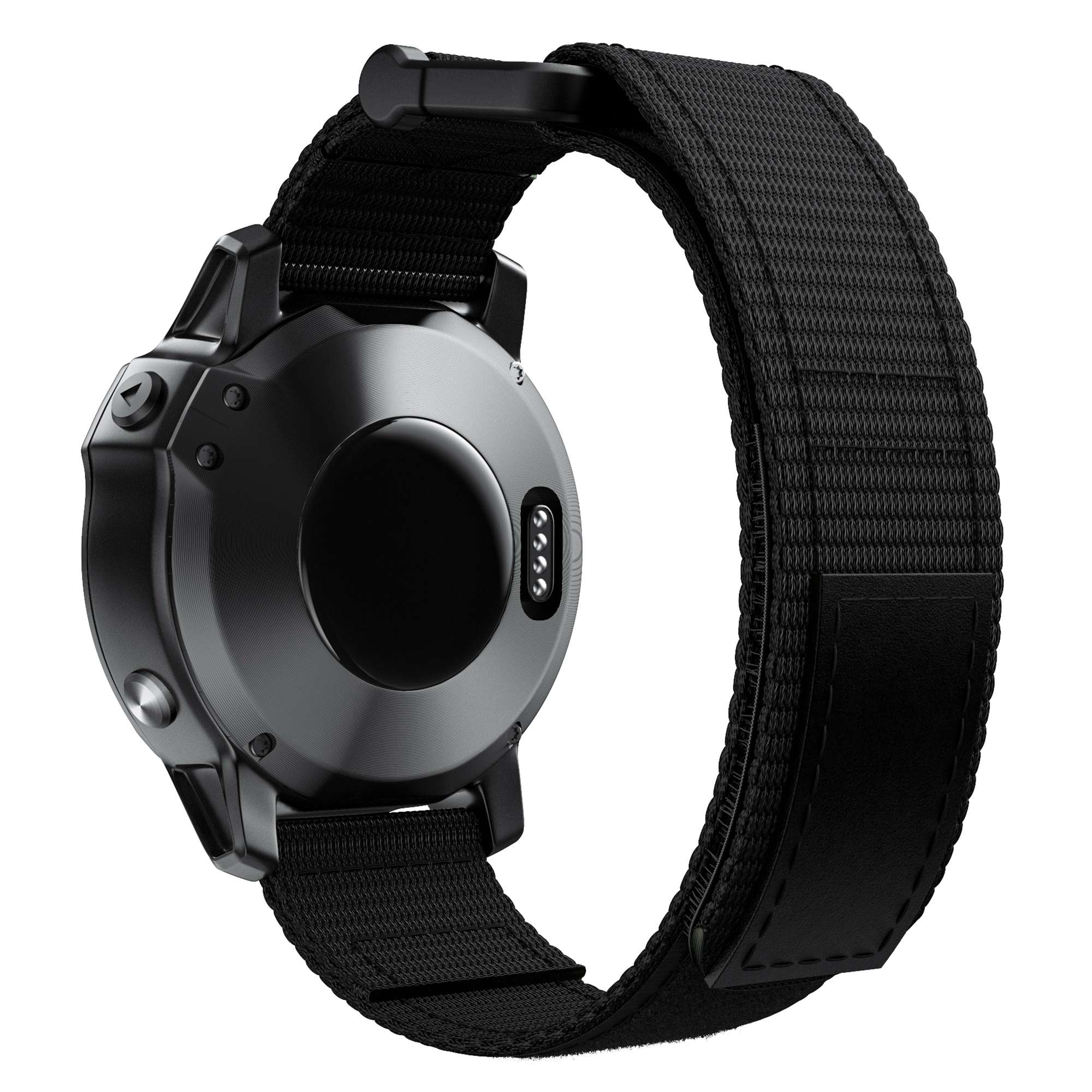 For Garmin Fenix 7X 6X Pro Tactix 7 26mm Nylon Loop Sport Watch Band Adjustable Wrist Strap Replacement