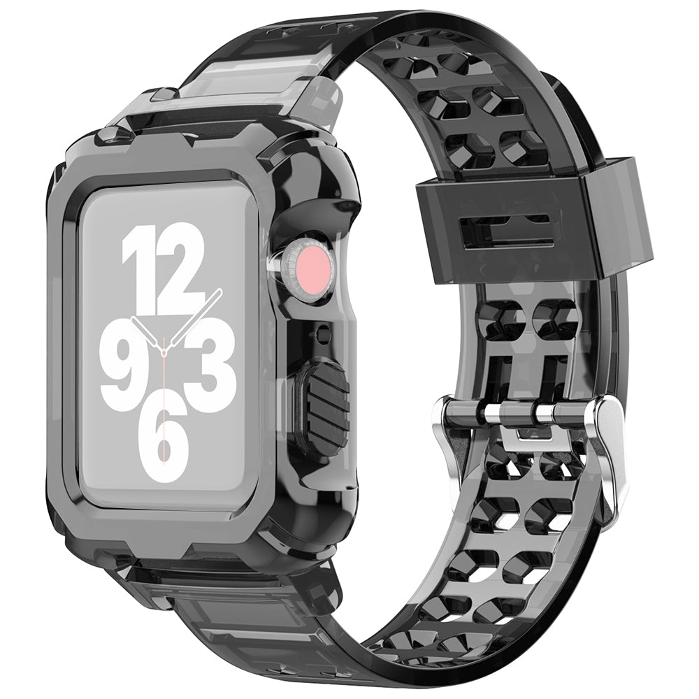 For Apple Watch Ultra 2 49mm Series 9 45mm SE (2023) 44mm Ultra 49mm Series 8 45mm 7 45mm 6 5 4 SE 44mm SE (2022) 44mm 3 2 1 42mm Adjustable Smart Watch Band Double Pin Buckle Wrist Strap Replacement