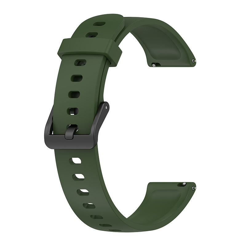 Soft Silicone Smart Watch Band for Realme Band 2 Adjustable Pin Buckle Wrist Strap Replacement