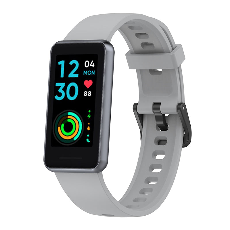 Soft Silicone Smart Watch Band for Realme Band 2 Adjustable Pin Buckle Wrist Strap Replacement