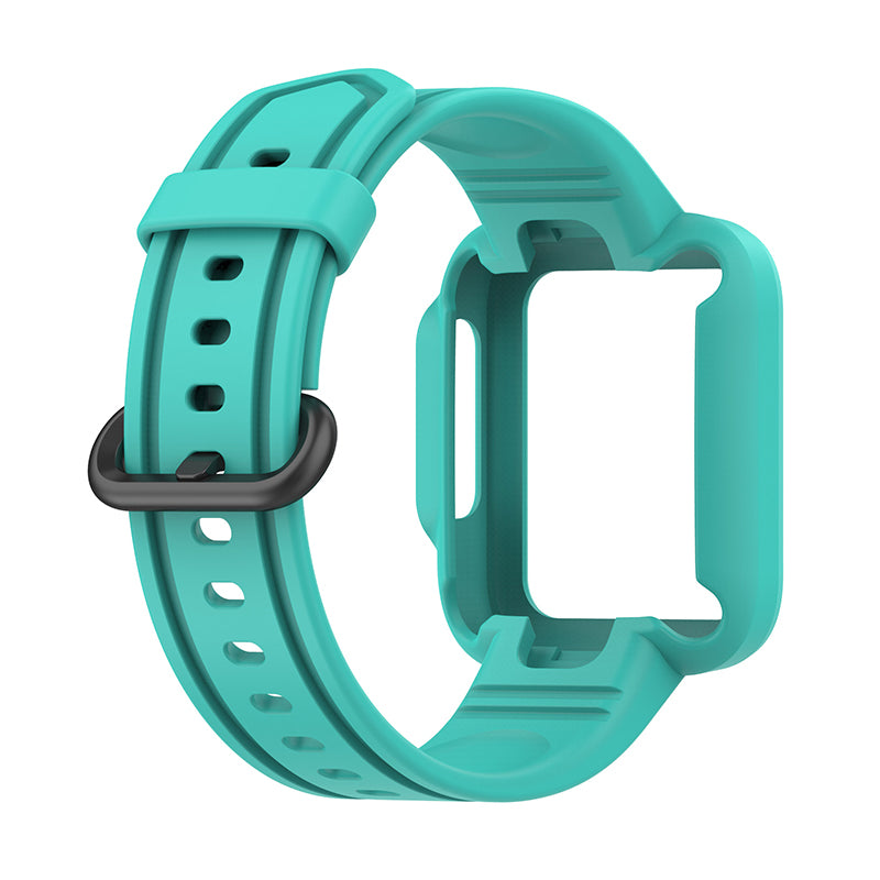 For Xiaomi Redmi Watch Redmi Watch 2 Mi Watch Lite Mi Watch Lite 2 Smart Watch Strap Soft Silicone Wrist Band with Watch Case