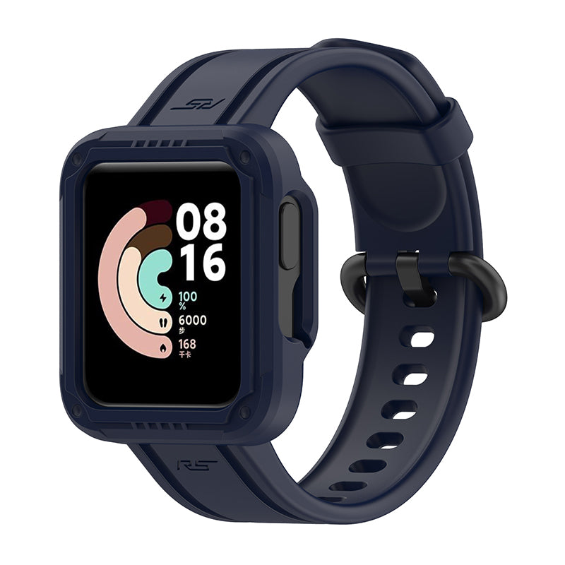 For Xiaomi Redmi Watch Redmi Watch 2 Mi Watch Lite Mi Watch Lite 2 Smart Watch Strap Soft Silicone Wrist Band with Watch Case