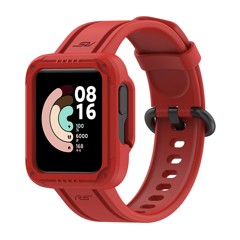 For Xiaomi Redmi Watch Redmi Watch 2 Mi Watch Lite Mi Watch Lite 2 Smart Watch Strap Soft Silicone Wrist Band with Watch Case