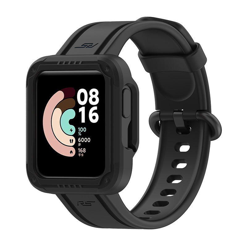 For Xiaomi Redmi Watch Redmi Watch 2 Mi Watch Lite Mi Watch Lite 2 Smart Watch Strap Soft Silicone Wrist Band with Watch Case