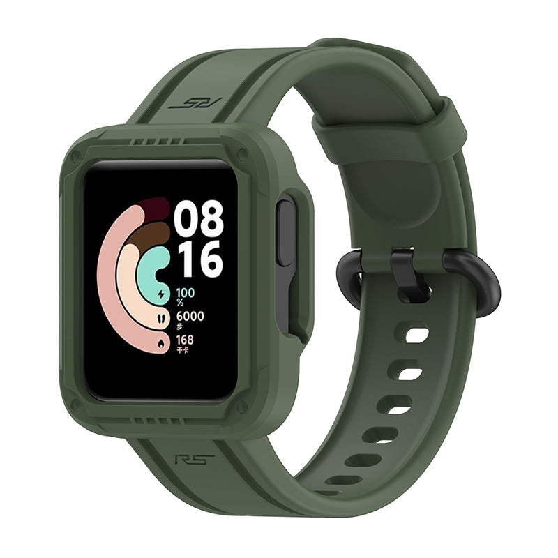 For Xiaomi Redmi Watch Redmi Watch 2 Mi Watch Lite Mi Watch Lite 2 Smart Watch Strap Soft Silicone Wrist Band with Watch Case