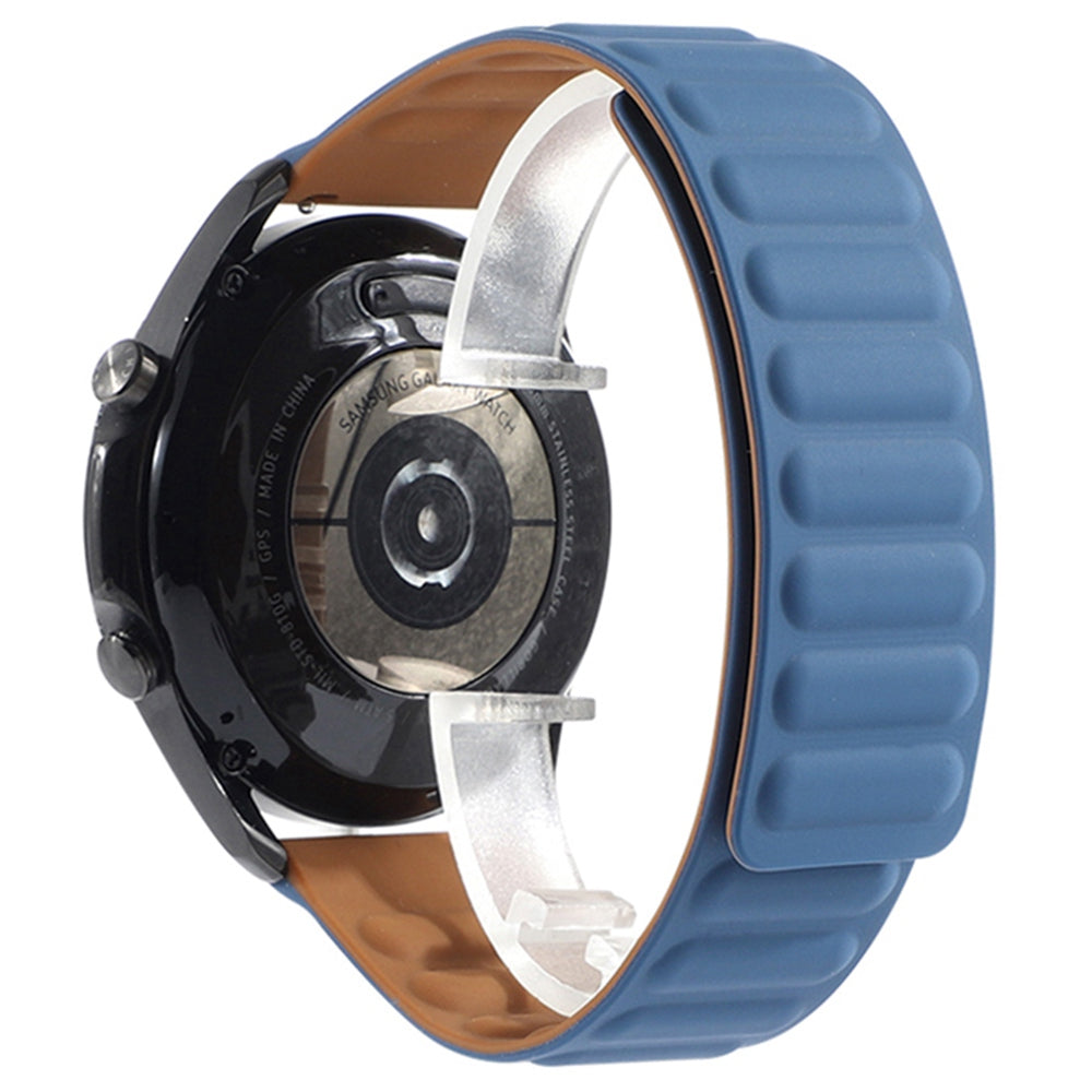 For Samsung Galaxy Watch4 40mm 44mm Garmin Venu 2 Plus Silicone Watch Band 20mm Magnetic Wrist Strap Replacement