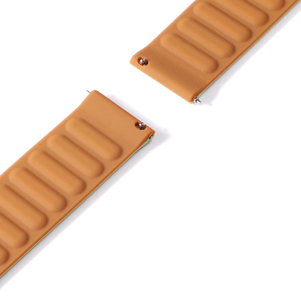 For Samsung Galaxy Watch4 40mm 44mm Garmin Venu 2 Plus Silicone Watch Band 20mm Magnetic Wrist Strap Replacement