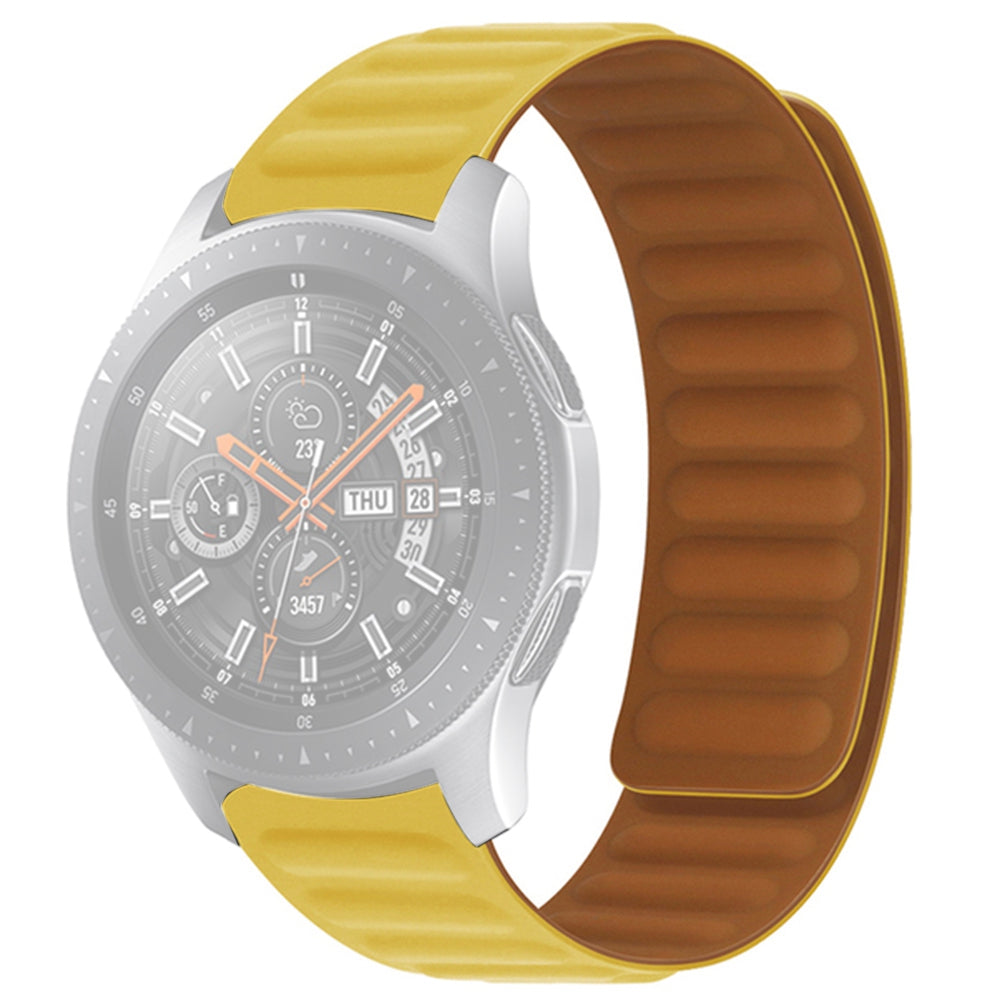 For Samsung Galaxy Watch4 40mm 44mm Garmin Venu 2 Plus Silicone Watch Band 20mm Magnetic Wrist Strap Replacement