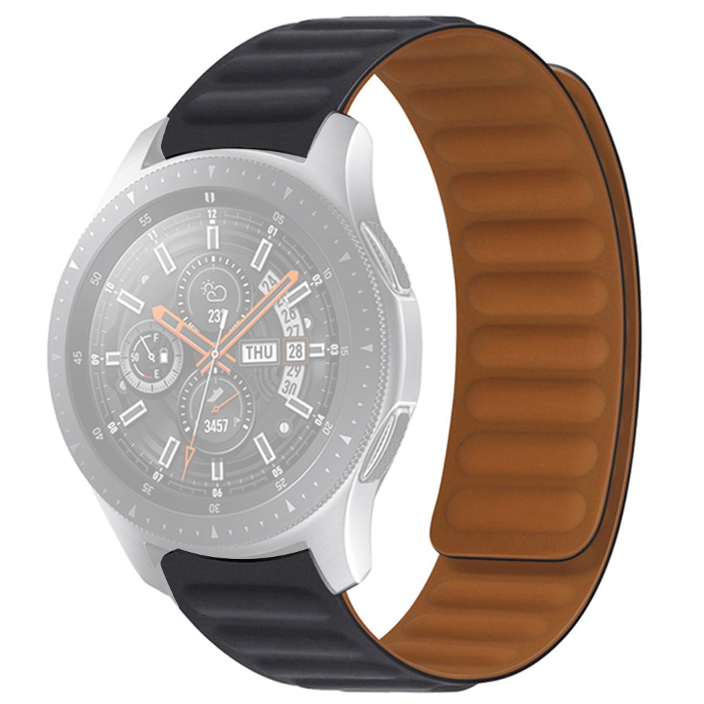 For Samsung Galaxy Watch4 40mm 44mm Garmin Venu 2 Plus Silicone Watch Band 20mm Magnetic Wrist Strap Replacement