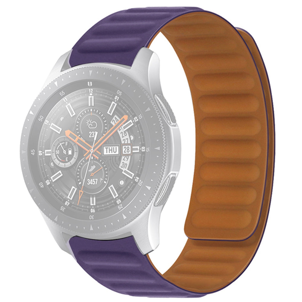 For Samsung Galaxy Watch4 40mm 44mm Garmin Venu 2 Plus Silicone Watch Band 20mm Magnetic Wrist Strap Replacement