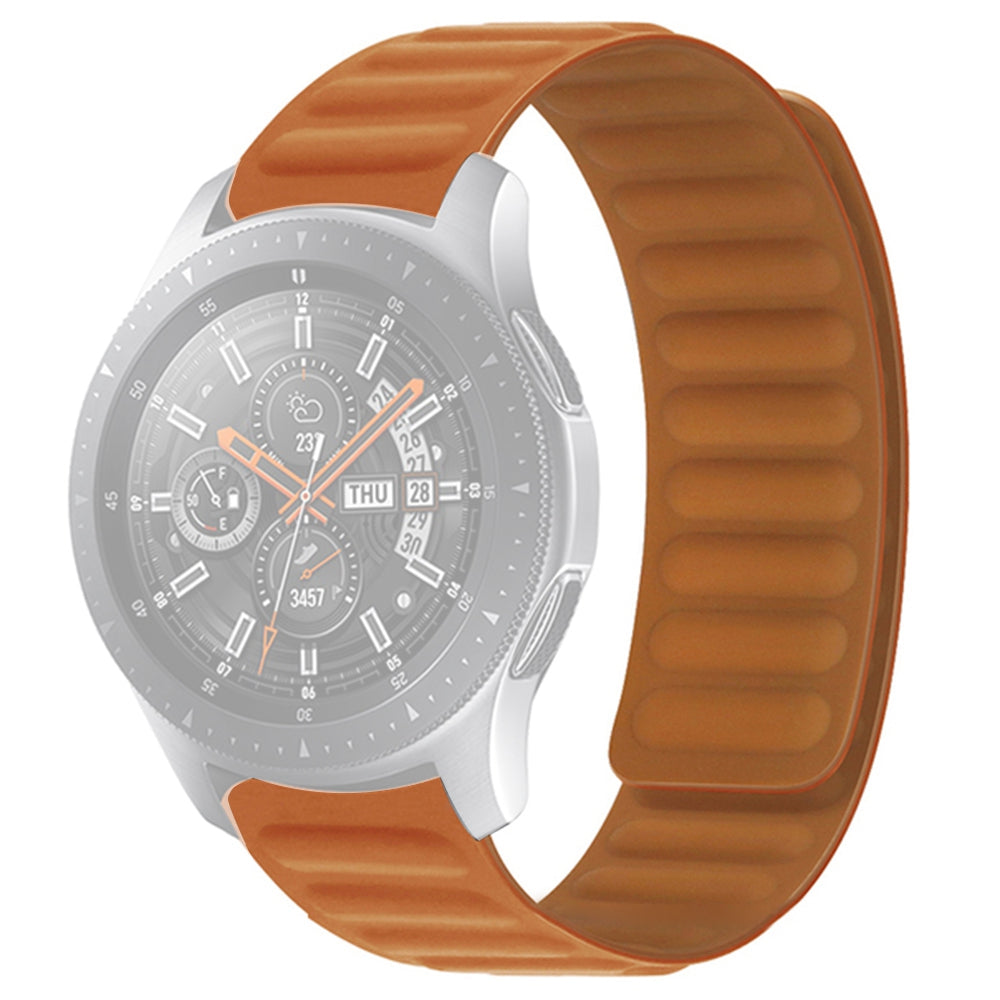 For Samsung Galaxy Watch4 40mm 44mm Garmin Venu 2 Plus Silicone Watch Band 20mm Magnetic Wrist Strap Replacement